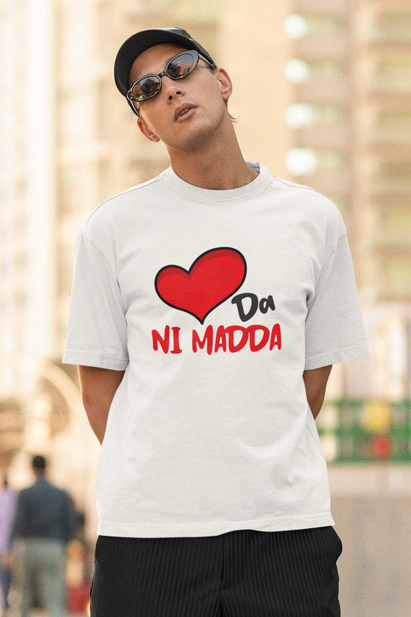 Dil Da Ni Madda Oversized T-shirt