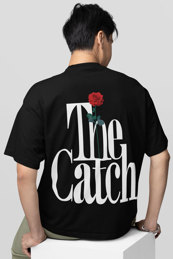 The Catch Oversized Printed T-shirt Back View