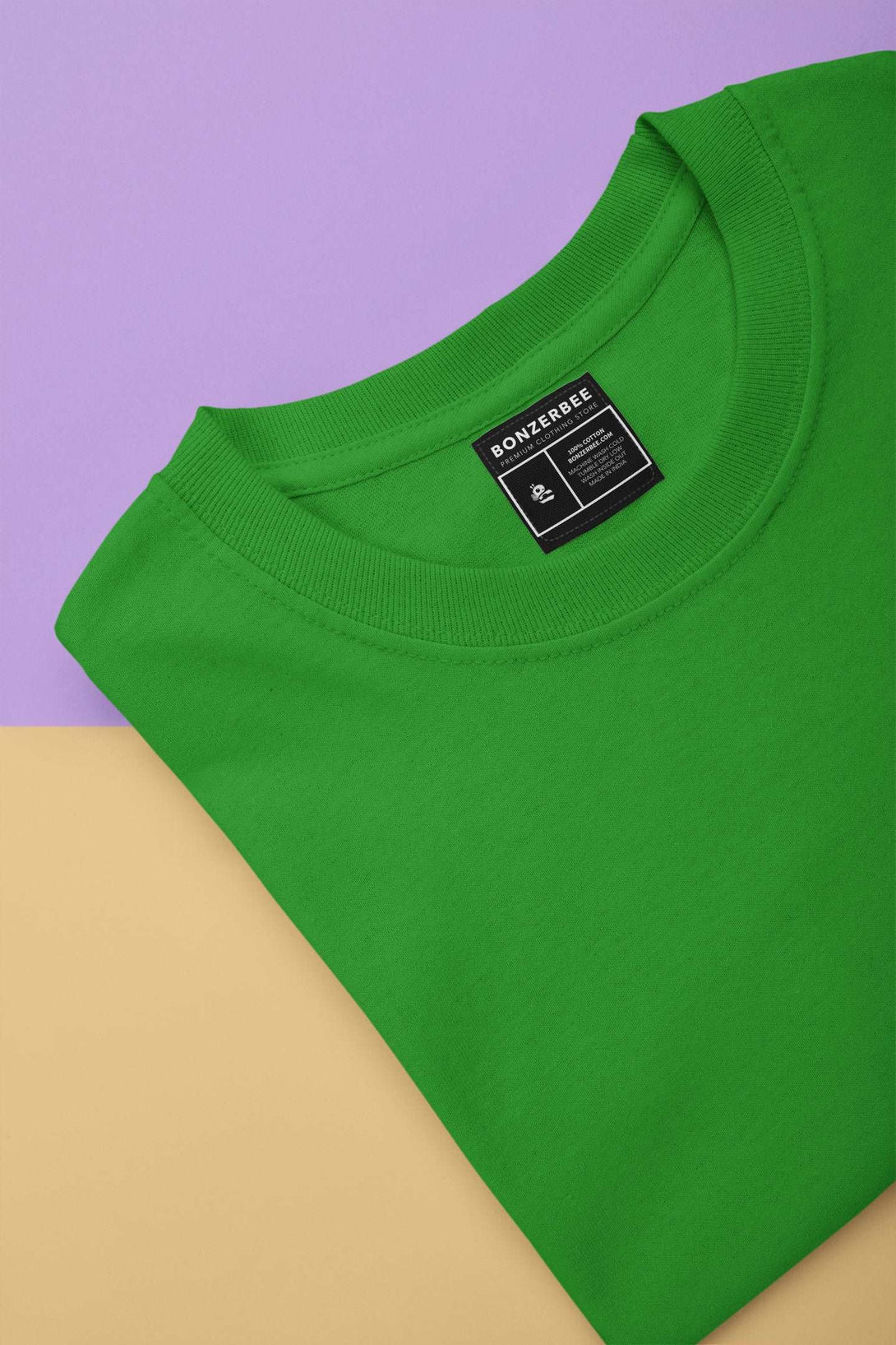 Green Half Sleeve T-shirt