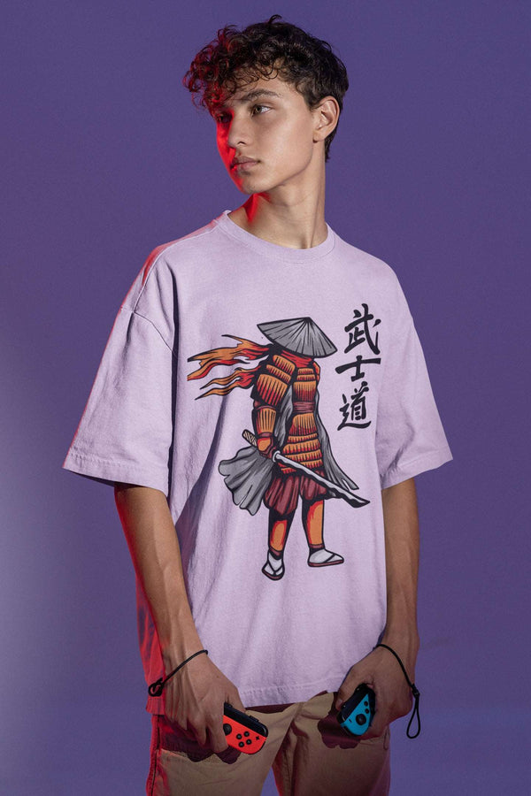 Samurai Graphic Oversized T-shirt