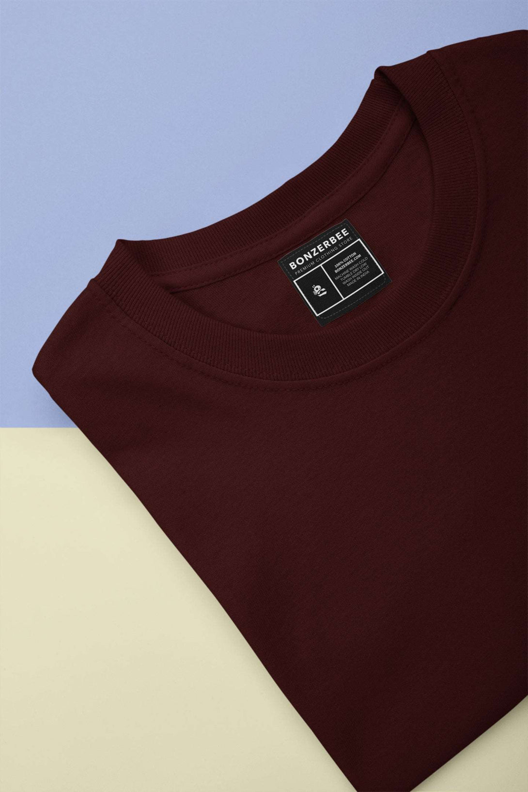Maroon Half Sleeve T-shirt