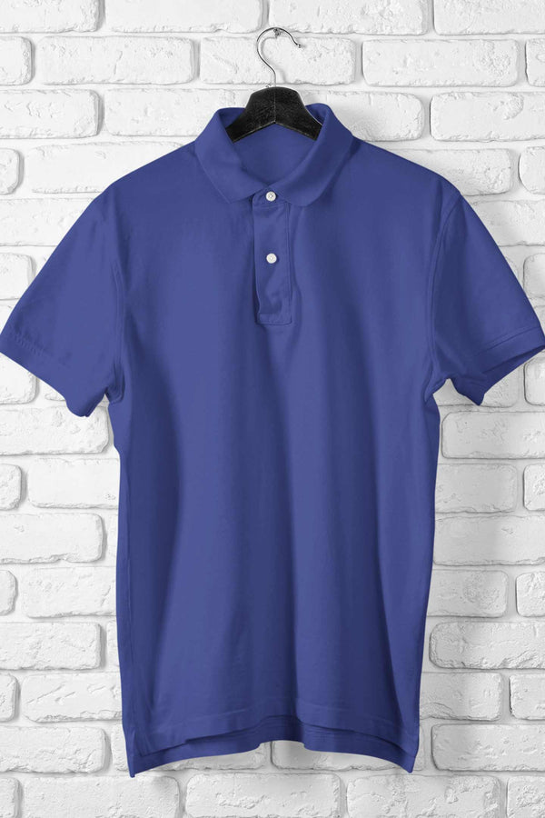 Royal Blue Polo T-shirt