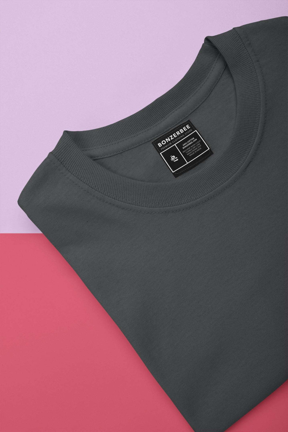Steel Grey Half Sleeve T-shirt