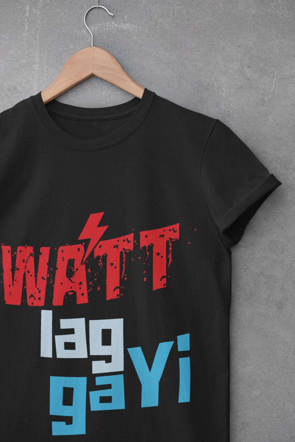 Watt Lagg Gayi Black Unisex Fit T-shirt