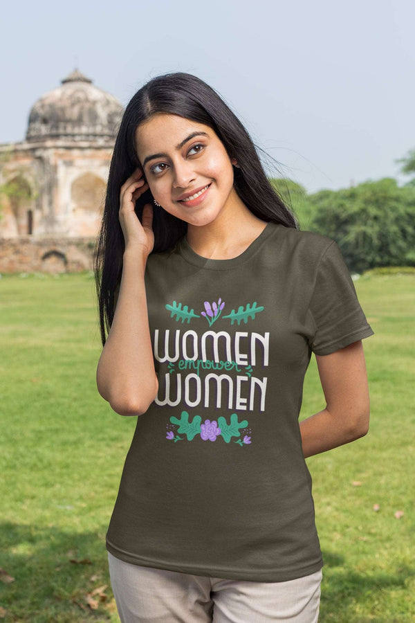 Women Empower Women Half Sleeve Women T-shirt